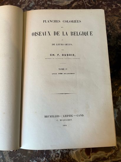DUBOIS Ch. F., XIXème, deux livres 