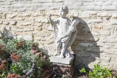 Statue en pierre ancienne 