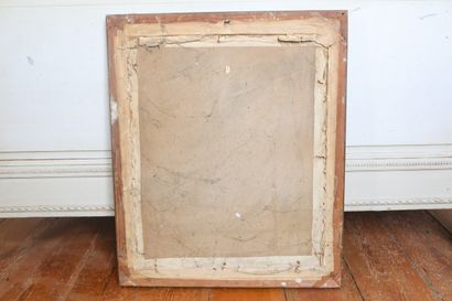 Estampe rehaussée 