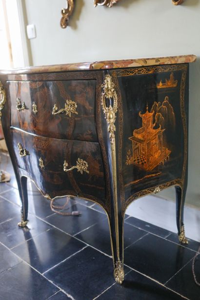 CRIAERD Mathieu, commode à deux tiroirs en...