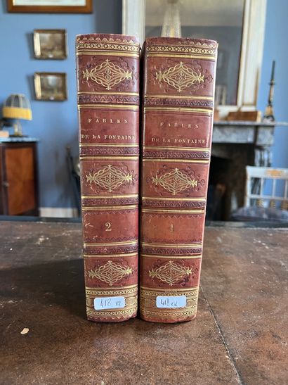 FABLES DE LA FONTAINE, Tome 1 et 2, Paris,...
