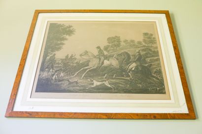 VERNET, paire d'estampes équestres 