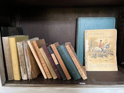 Lot of various books: hunting, nobility,...