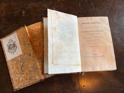 FABLES DE LA FONTAINE, Tome 1 et 2, Paris,...