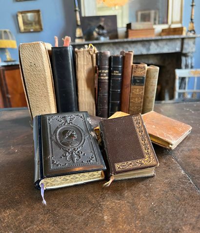 Lot of mainly religious and 19th-century...
