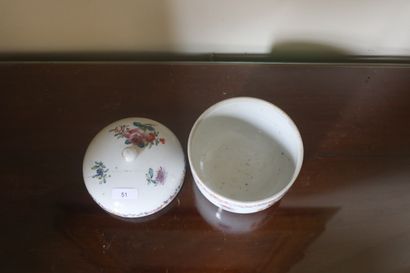 CHINE, COMPAGNE DES INDES, XIXème, pot couvert...