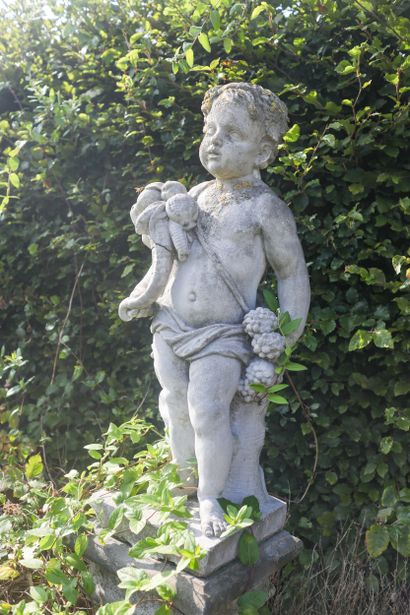 Statue en pierre ancienne 