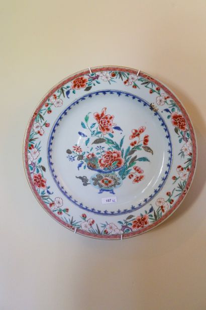 CHINE, COMPAGNIE DES INDES, XIXème, paire...