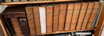 Eleven volumes of 