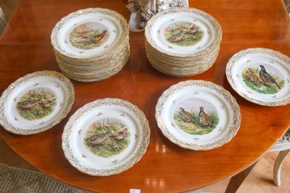 FRANCE, LIMOGES (CHADELAUD, imperiale porcelaine),...