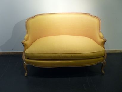 Roche-Bobois
Petit canapé en corbeille de...