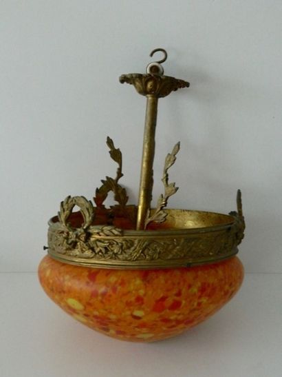 Petite suspension néoclassique, circa 1900,...