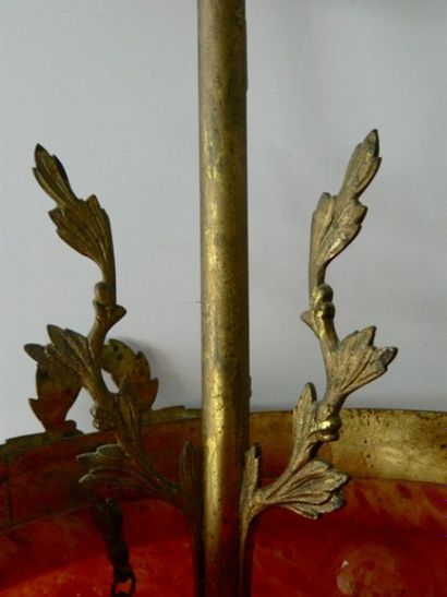 Petite suspension néoclassique, circa 1900,...
