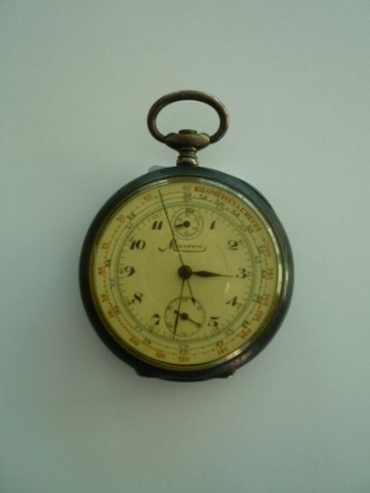 MINERVA
Montre-tachymètre de gousset, fin...