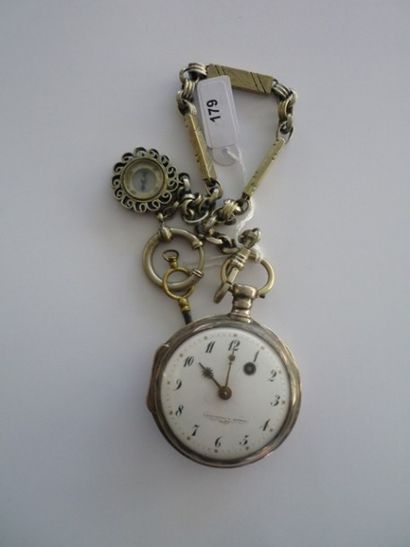 BERTRAND À NAMUR
Montre de gousset avec chaîne...