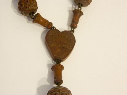 Crucifix de style Baroque, XIXe, sujet en...