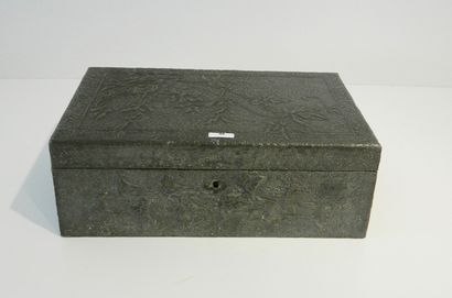 Coffret rectangulaire d'époque Art nouveau...