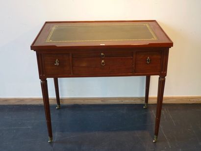 Exceptionnelle table à jeu d'époque Louis...