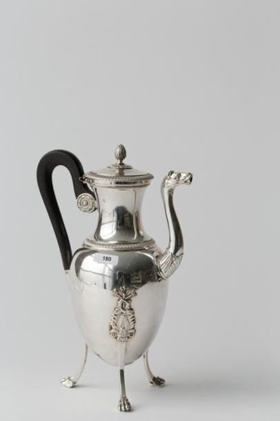 BELGIQUE
Verseuse Empire, 1831-1868, argent...