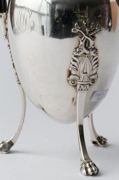 BELGIQUE
Verseuse Empire, 1831-1868, argent...