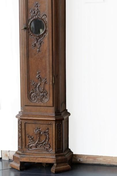 Régulateur de parquet d'époque Louis XV,...