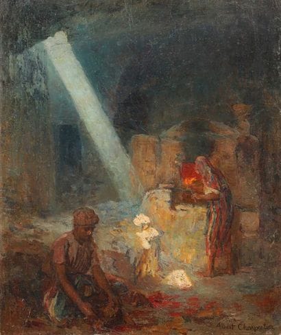 Albert CHARPENTIER (1878-1916)

Scène orientaliste...