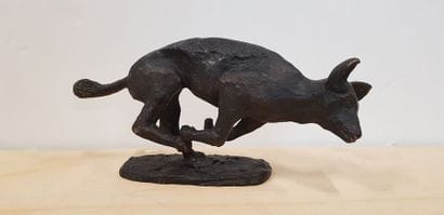 Kangourou en mouvement

Sculpture en bronze...