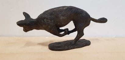 Kangourou en mouvement

Sculpture en bronze...