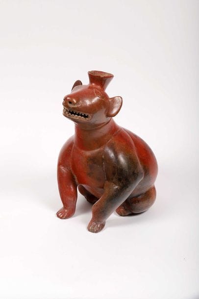 Chien gras

Céramique à engobe rouge.

Culture...