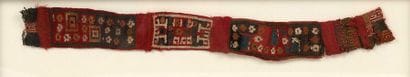 Fragment de textile

A décor géométrique.

Culture...
