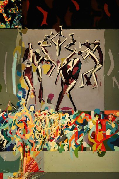 Raymond MORETTI (1931-2005)

Jazz (19)63

Huile...