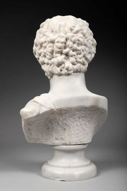 Buste de GIOVANNI ANTINOÜS

Marbre blanc...