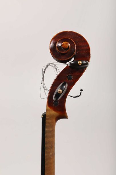 Violon portant une étiquette: 