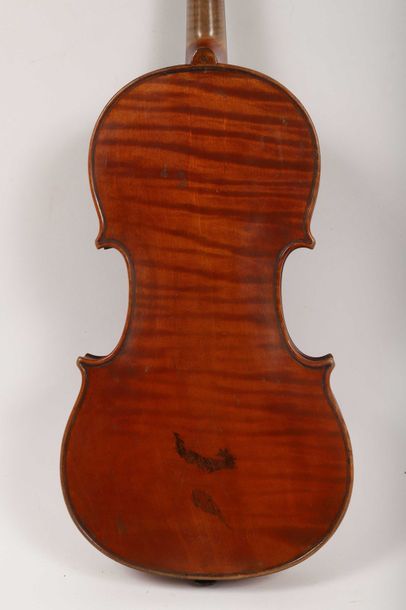 Violon portant la marque au fer: 