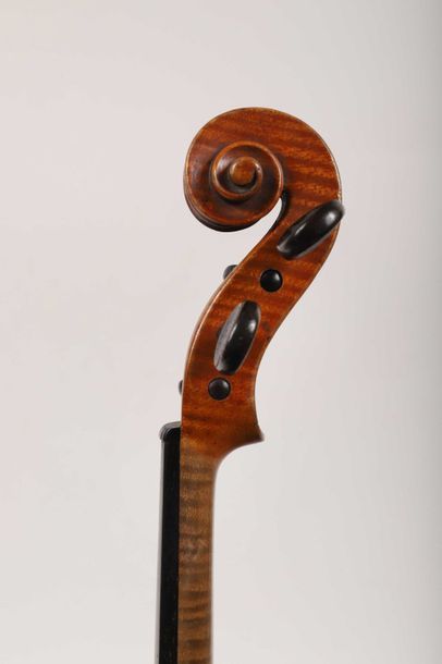Violon portant la marque au fer: 
