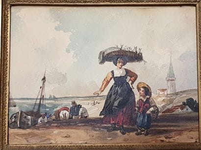 Ecole française du XIXème siècle

La marchande...