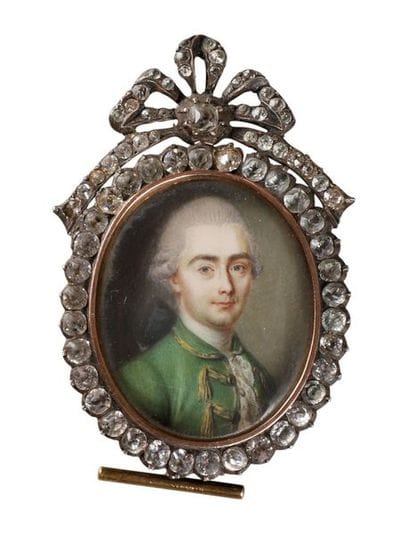 Broche en argent (contrôle au sanglier) à...