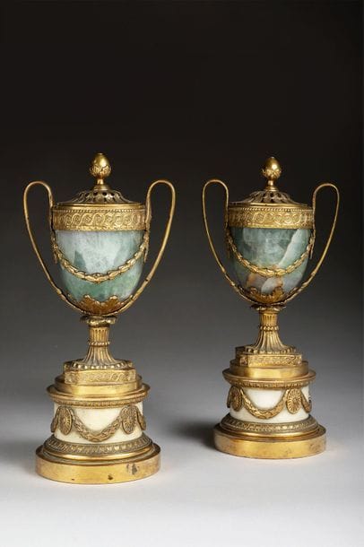 ATTRIBUE A Matthew BOULTON (1728-1809)

Paire...