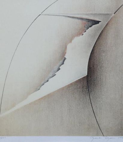 Agueda LOZANO
Lithographie, signée Tencion...