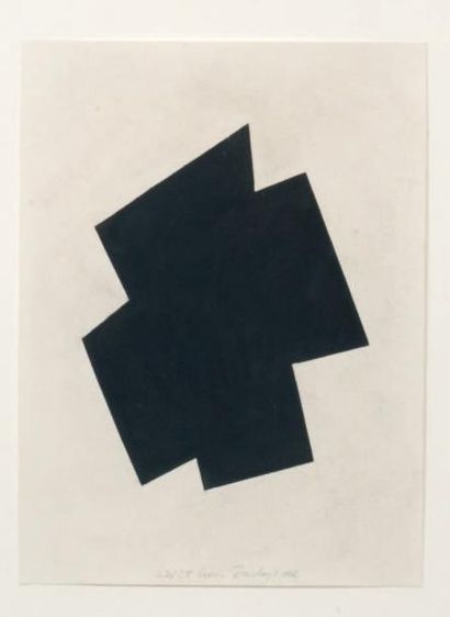 Karin RADOY
Pastell n° 23, 2002 Estampe signée...