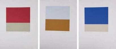 Jo KUHN
Sans titre Trois sérigraphies 50...