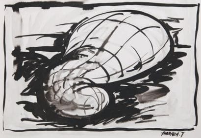 Tetsuo HARADA
Namako Dessin, encre de Chine,...
