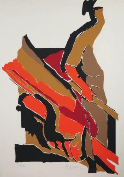 Maurizio DIANA
Mano e Bastone, 1973 Sérigraphie...