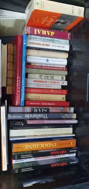 Ensemble de livres sur l’Asie du Sud-Est...