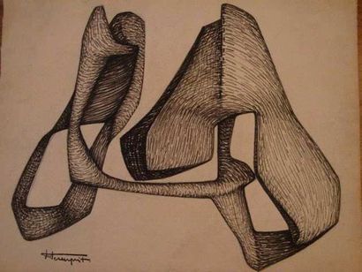 Roger DESSERPRIT
Projet de sculpture, cachet...