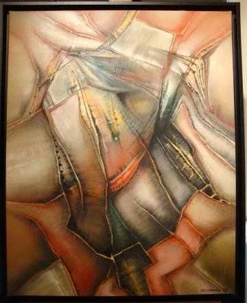 Roger DESSERPRIT
Composition, acrylique sur...