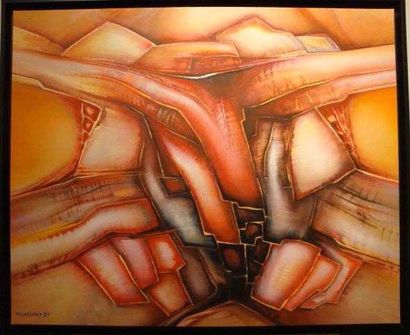 Roger DESSERPRIT
Composition, acrylique sur...