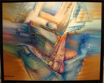 Roger DESSERPRIT
Composition, acrylique sur...