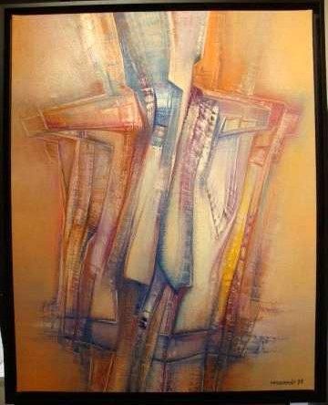 Roger DESSERPRIT
Composition, acrylique sur...