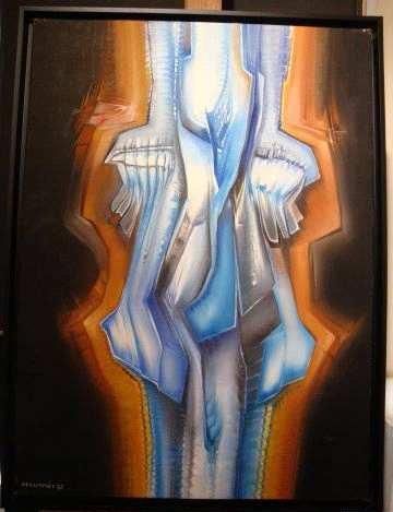 Roger DESSERPRIT
Composition, acrylique sur...